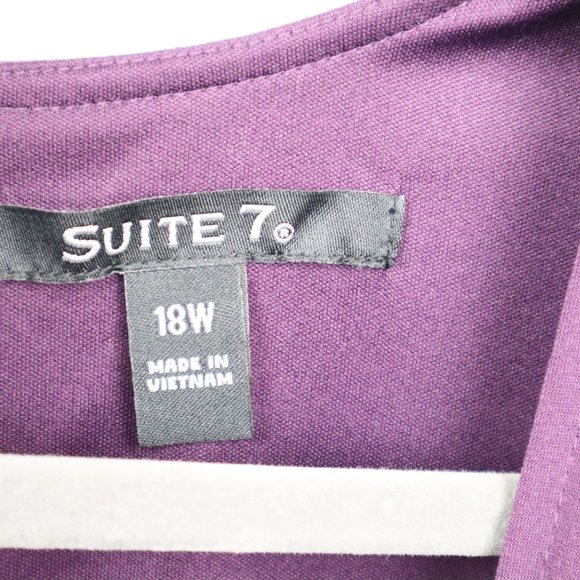 Purple Jumpsuit Plus Size - Picture 6 of 15